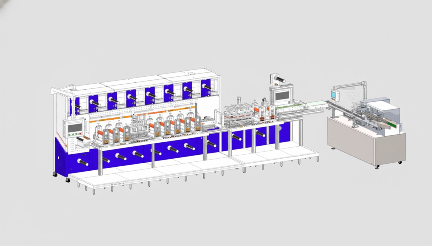 medic patch production line